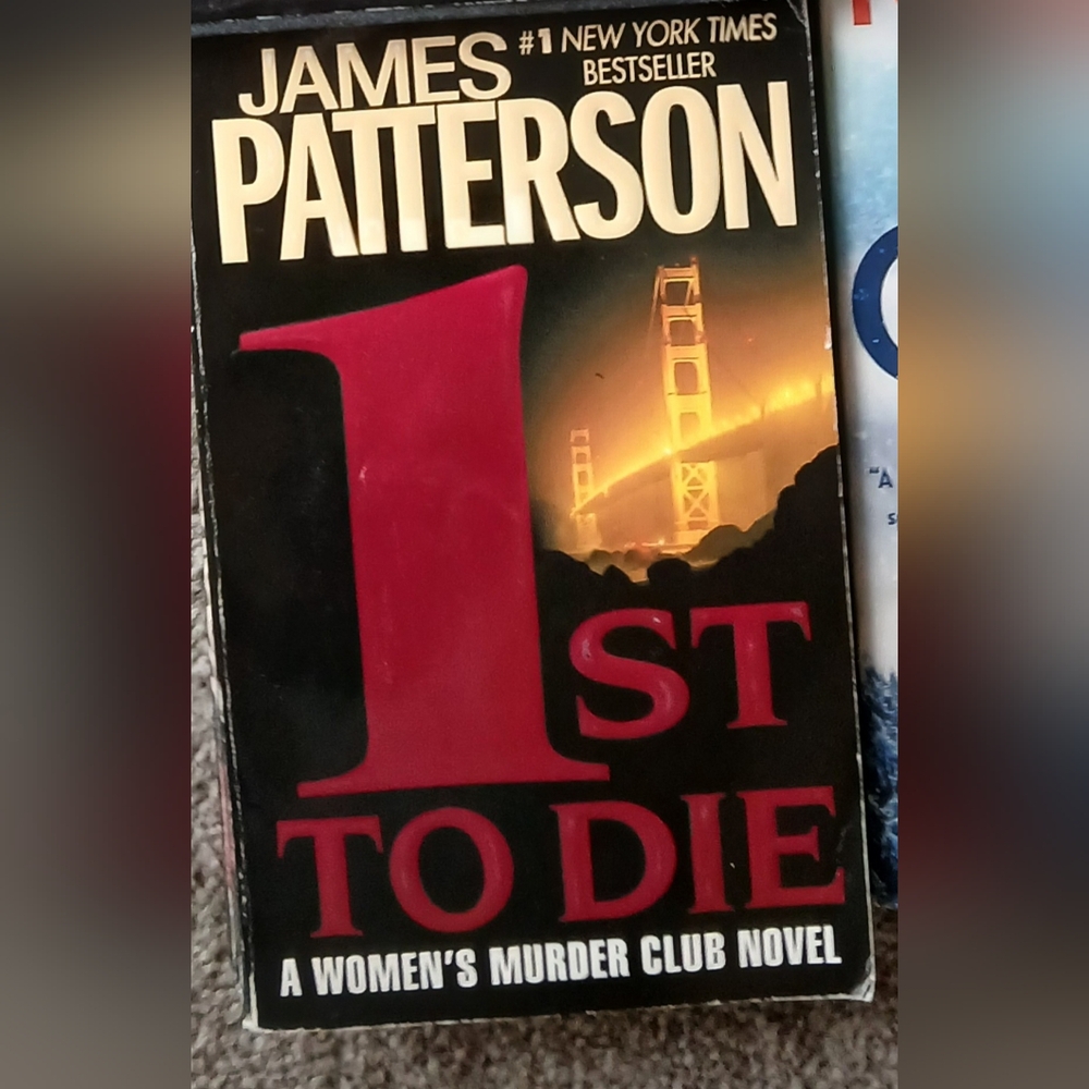 🤯2/$15 1st to Die by James Patterson paperback book
